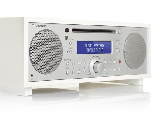 &quot;전시 미사용 제품할인 판매&quot; 티볼리오디오 Tivoli Audio 블루투스 아날로그 뮤직 시스템 BT/Music  System BT Silver-white