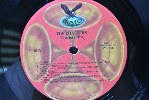 The Coasters - Greatest Hits - 중고 수입 오리지널 아날로그 LP