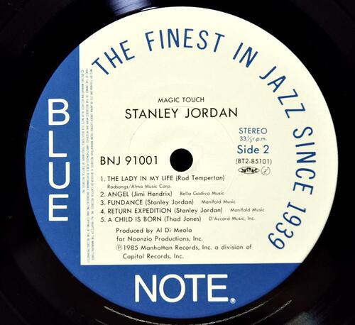 Stanley Jordan [스탠리 조던] – Magic Touch - 중고 수입 오리지널 아날로그 LP