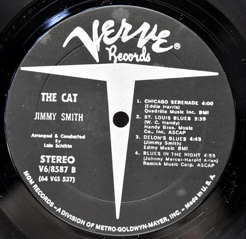 The Incredible Jimmy Smith [지미 스미스] – The Cat - 중고 수입 오리지널 아날로그 LP